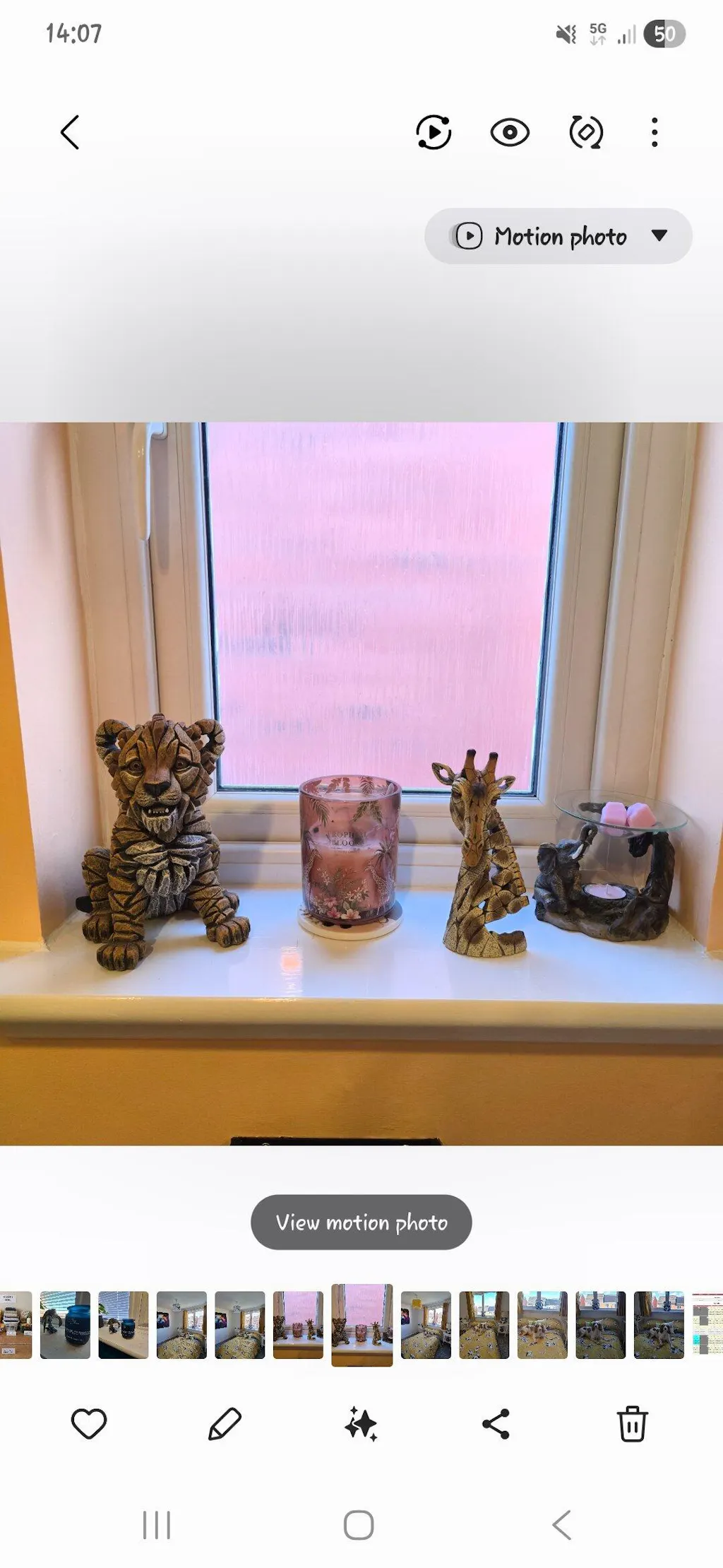 Giraffe Bust Miniature