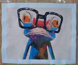 Malen nach Zahlen - Pop Art Crazy Frog