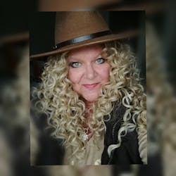 26" Long Curled Headband Crown