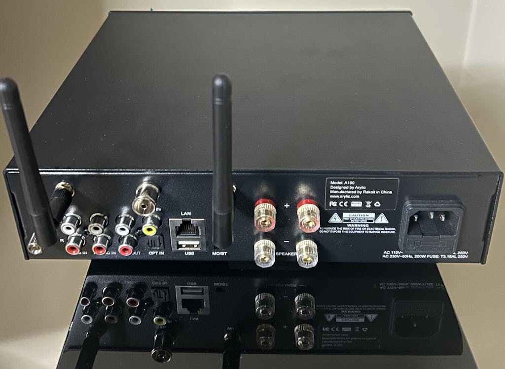A100 100W x 2 Power amplifier with FM