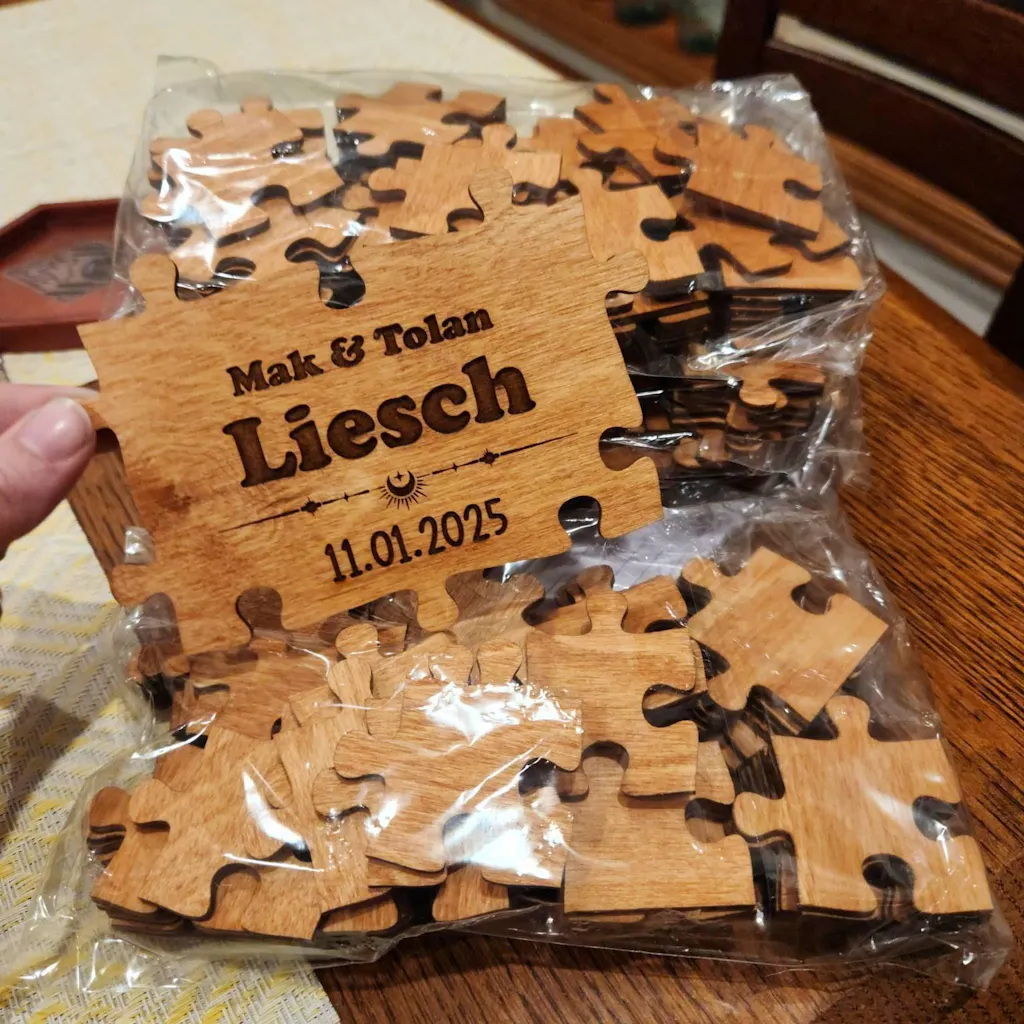 Puzzle Wedding Guest Book Alternative