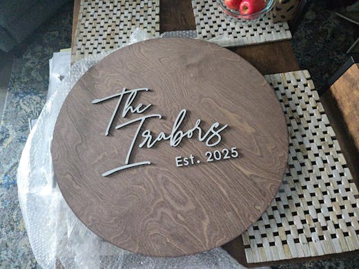 Personalized Wedding Guestbook Alternative