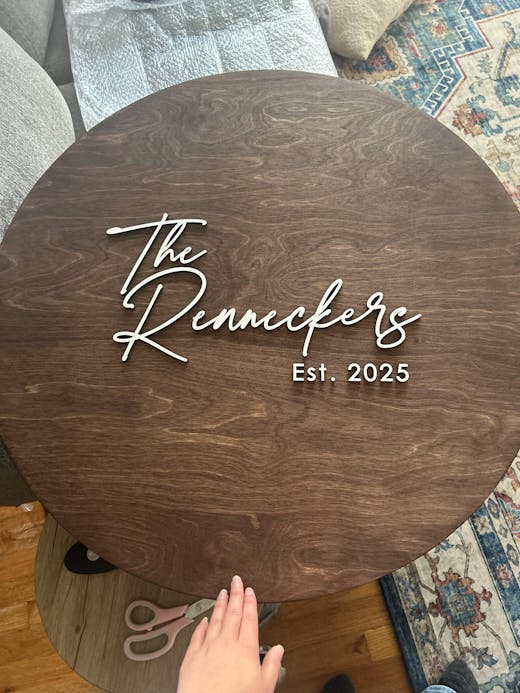 Personalized Wedding Guestbook Alternative