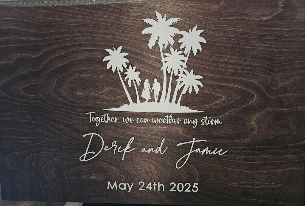 Rustic Mountain Wedding Guest Book