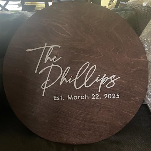 Personalized Wedding Guestbook Alternative