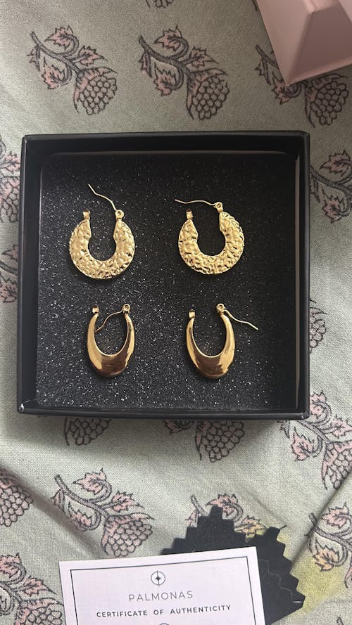 Ashara Gilded Dusk Hoops