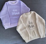 Chunky Knit Sweater - Wisteria