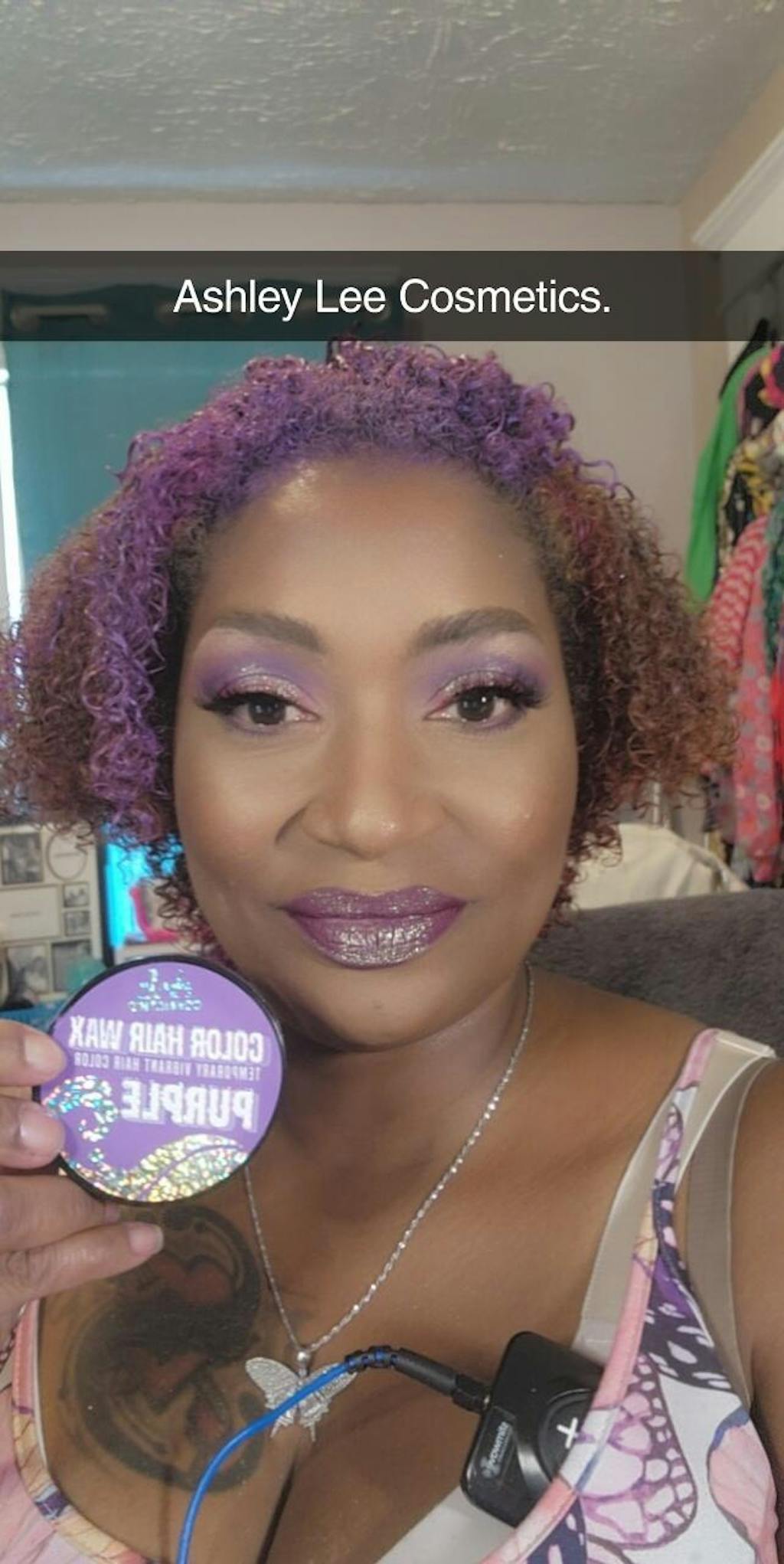 Color Hair Wax Temporary Hair Color Ashley Lee Cosmetics