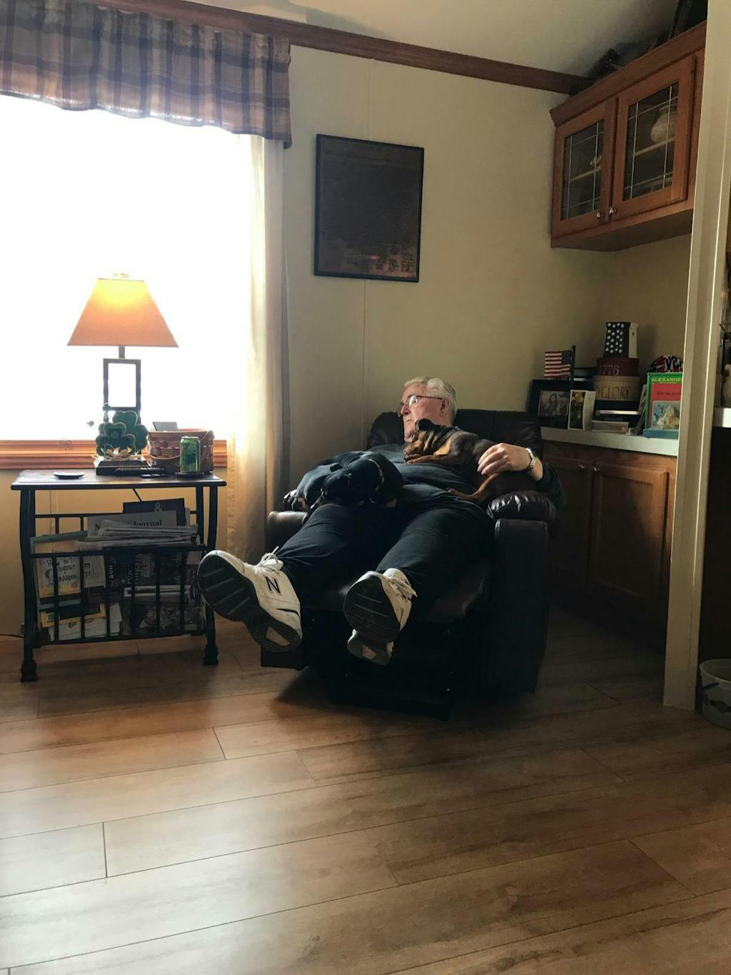 Infinite Position Lift Recliner Chair W/ Massage and Heating, Power by Dual Motor, Real Leather