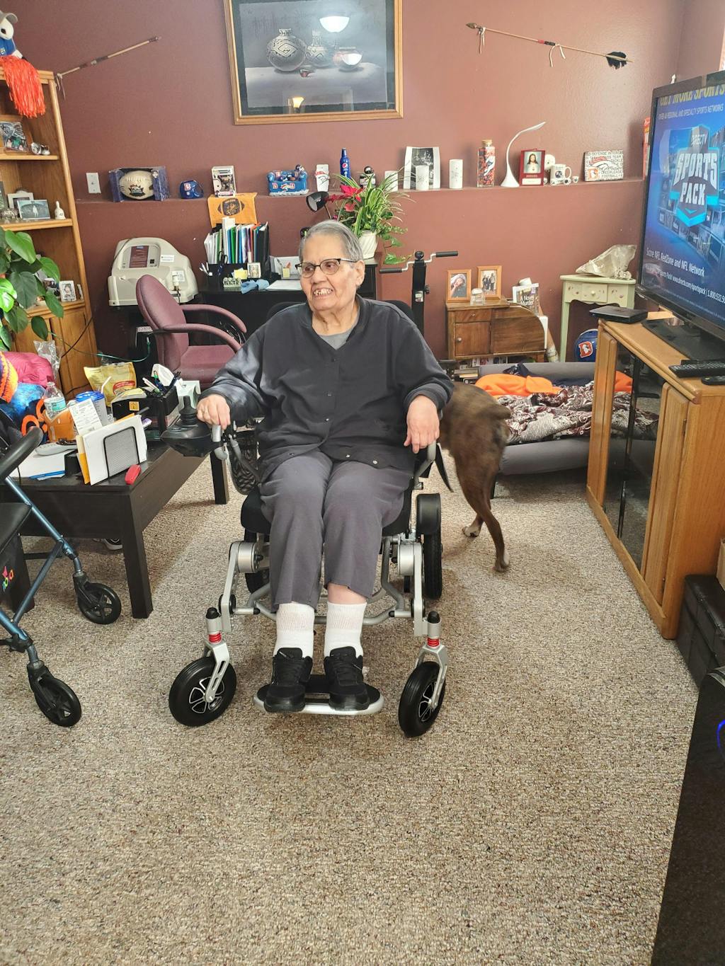 Power Wheelchair for Seniors and Disabled, Light-weight and Foldable, Suitable for All Terrain