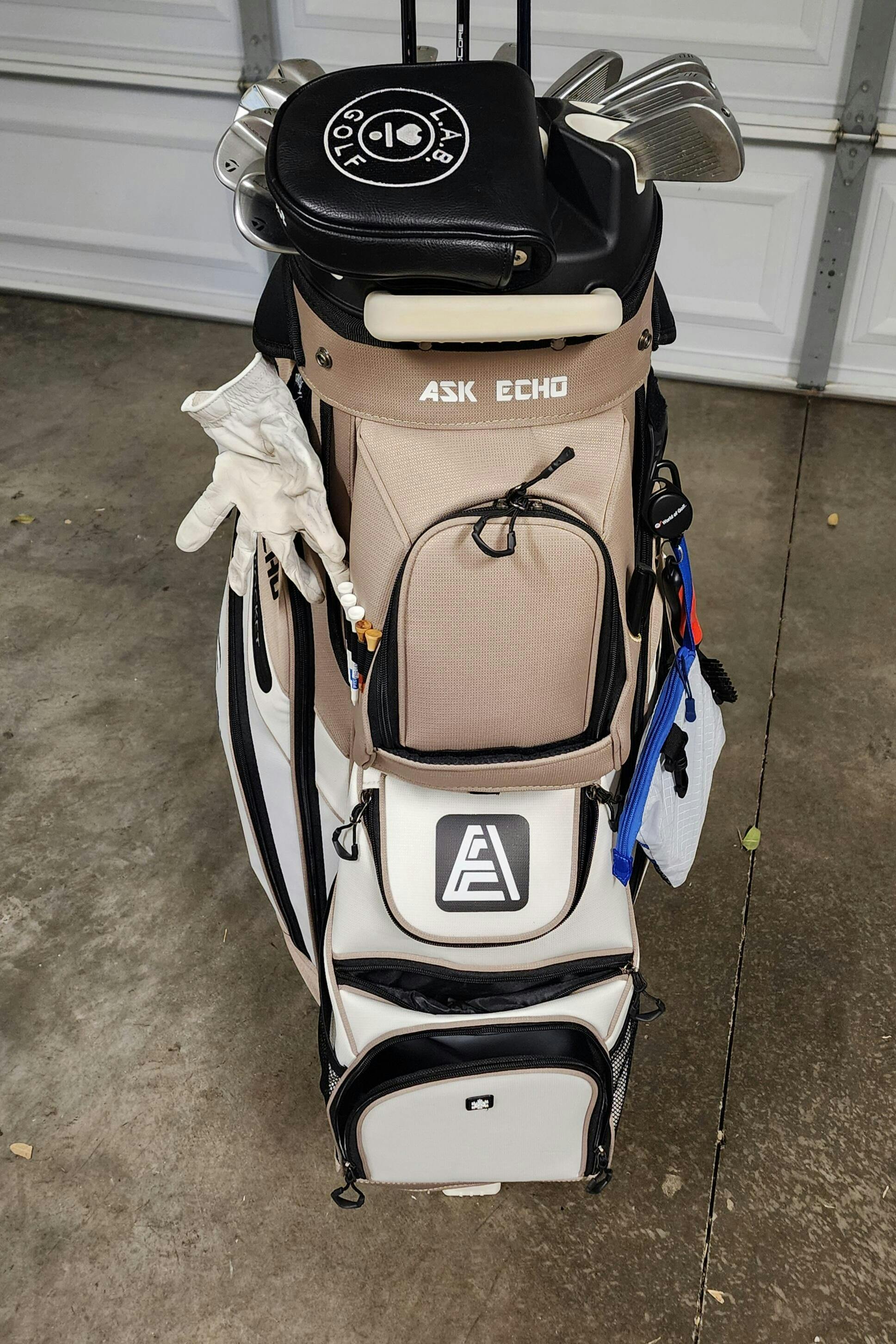 Ask Echo 2024 T-LOCK 14 Way Organizer Dividers Golf Soundless Cart Bag