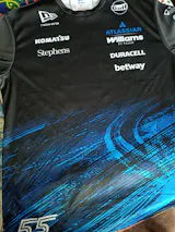 Williams F1 Team 2026 Tech Tee Carlos Sainz - T Shirt Navy