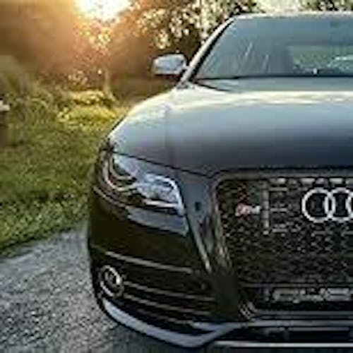 2016-19 Audi A4 A4 SLine S4 B9 Honeycomb RS4 Style Front Bumper Grille Gloss Black