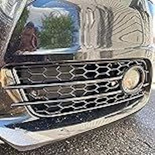 2013-2016 Audi A3 S3 RS3 Style Honeycomb Front Hood Bumper Grille Replacement Black