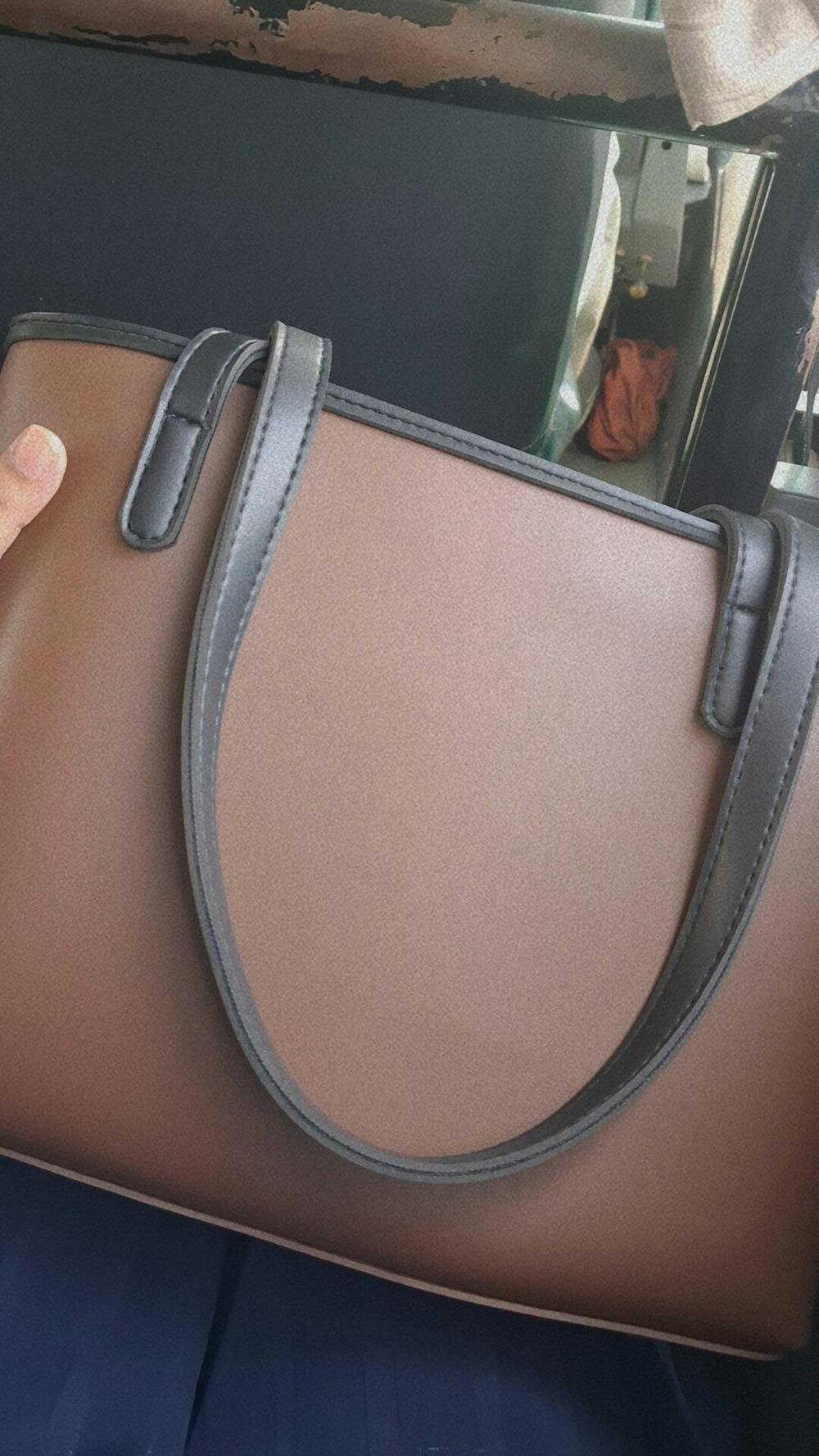 Alice tote bag set of 3 Brown