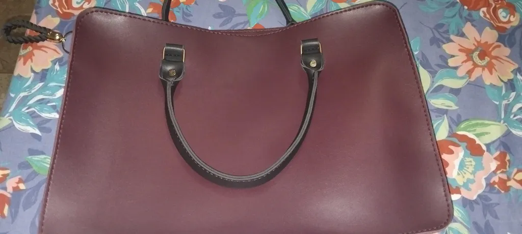 Multi Pockets Laptop Bag (Maroon)