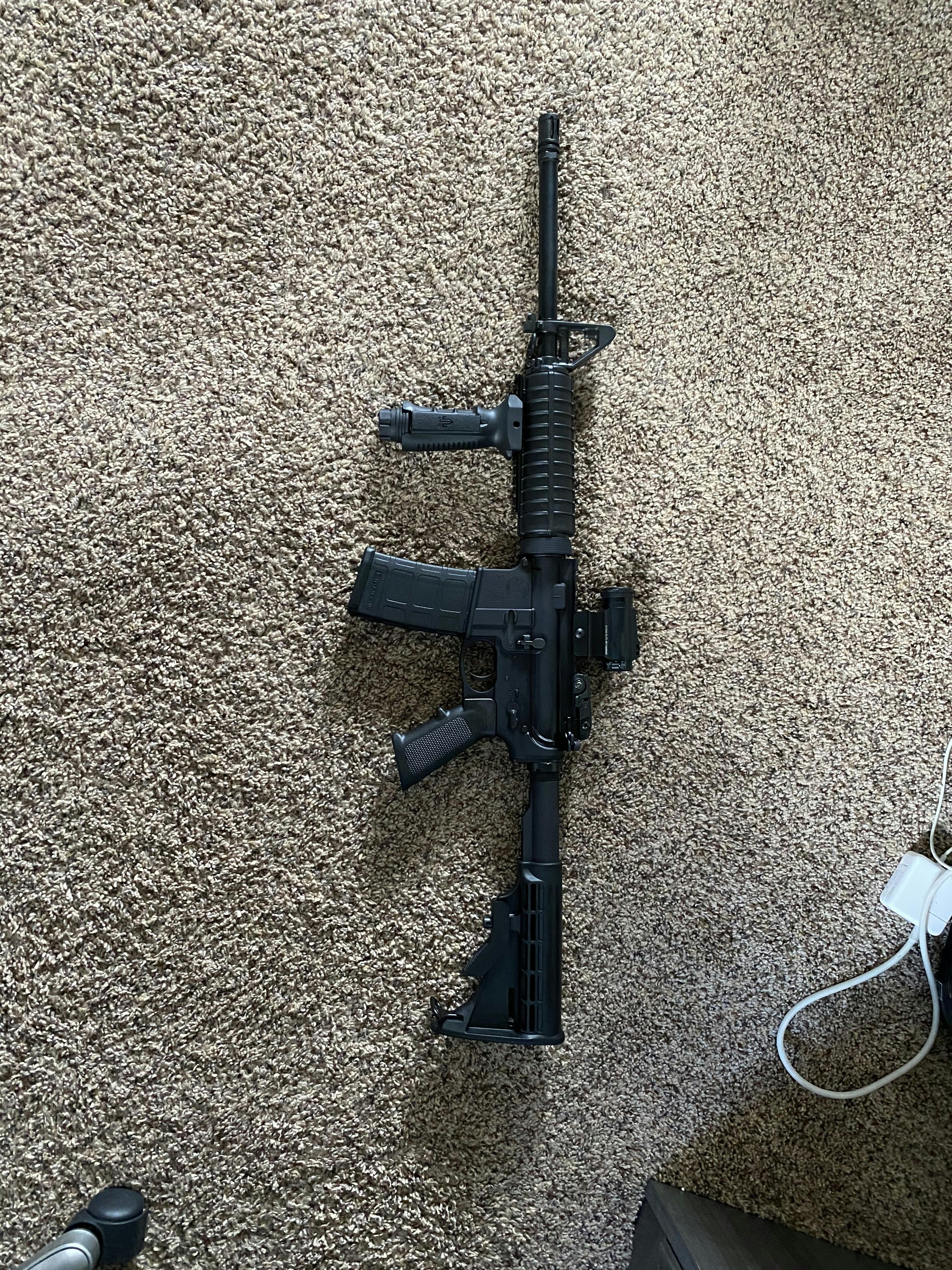UTG Ergonomic Ambidextrous Vertical Foregrip | AT3 Tactical