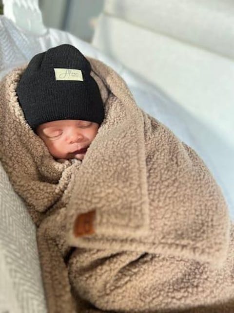 Soft Knitted Cuff Baby Beanie