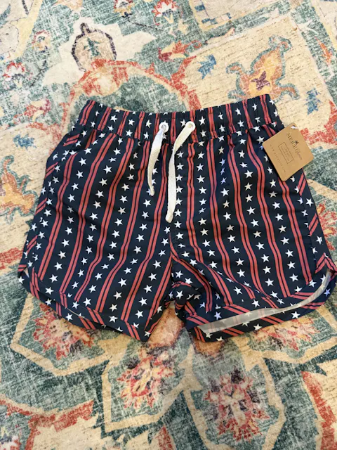 Mebie Baby Americana Swim Shorts