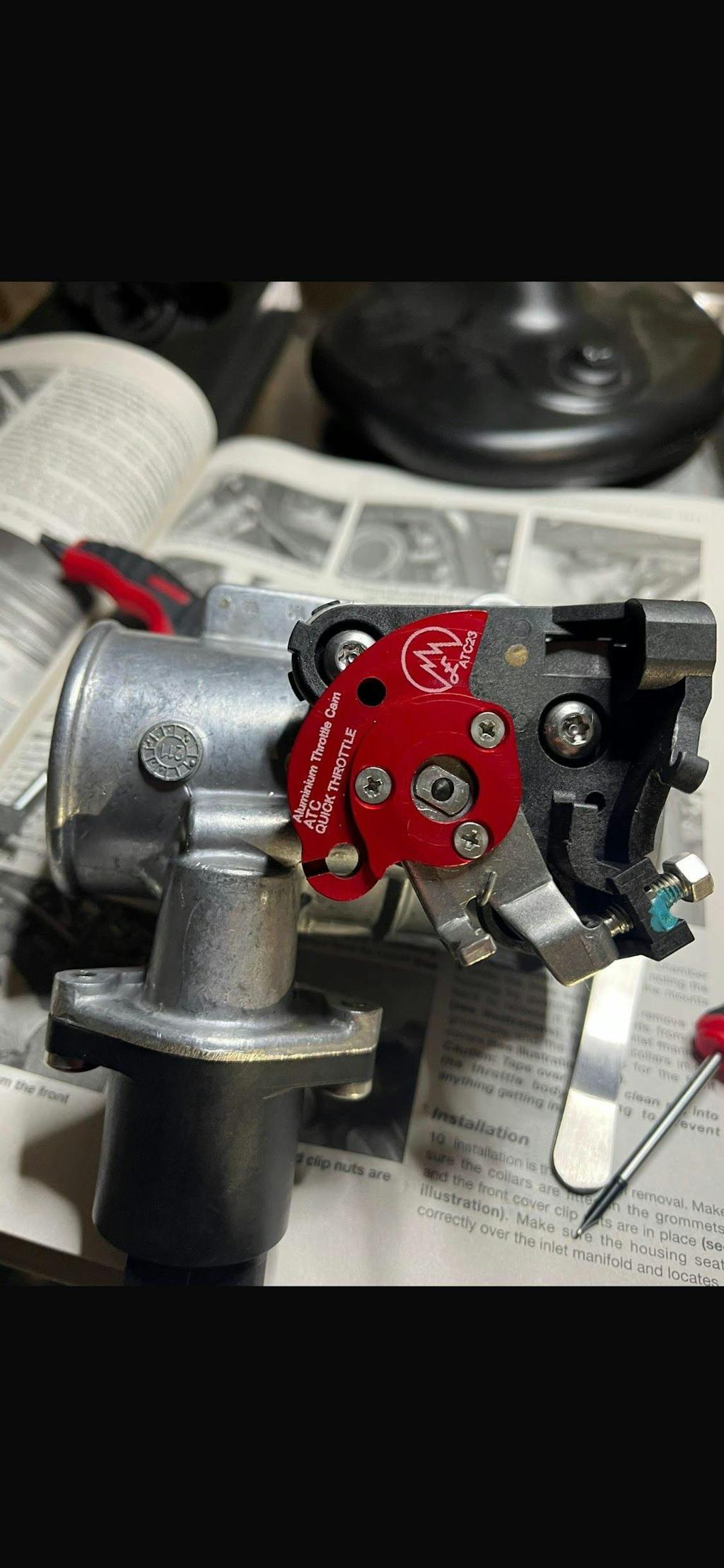 Quick Throttle Cam for Ducati Scrambler Monster - Aluminium Replacement Upgrade