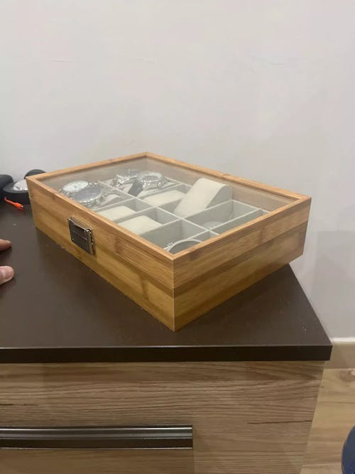 Caja de reloj - Bambou Élégance™ Série 12