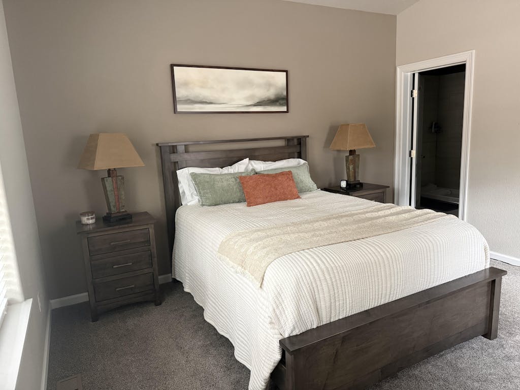 Watercolour Landscape Large Panoramic Canvas Wall Art