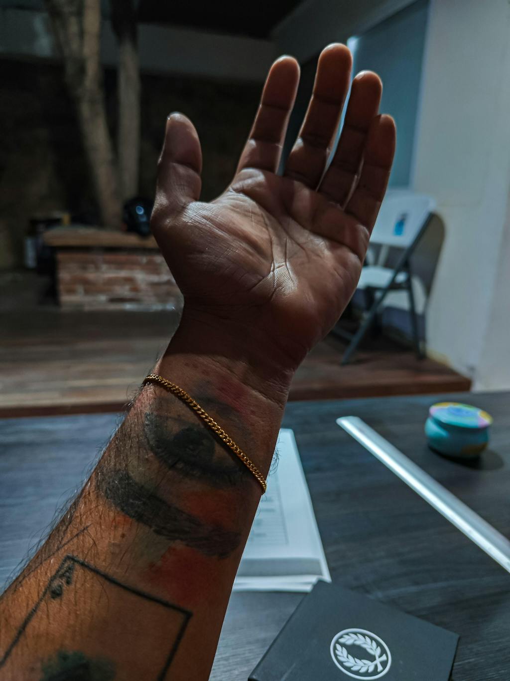 BRAZALETE CUBANO - GOLD 3MM