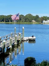 Telescoping aluminum flagpoles and flagpole dock mounts — The Dock Doctors