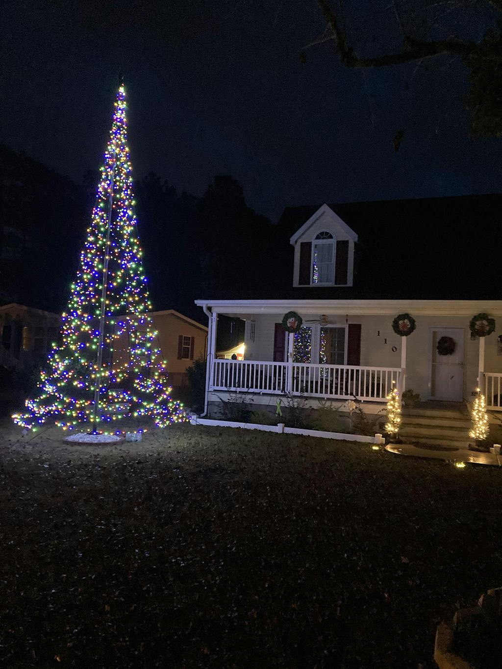 LED Christmas Tree for Flagpole on Sale Atlantic Flagpole