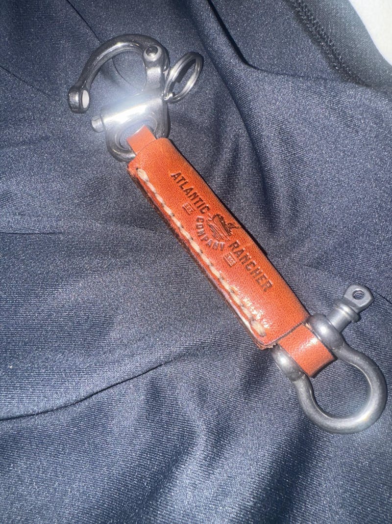 Dockmaster’s Leather Key Chain