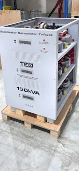Stabilizator Tensiune Trifazic Servomotor 150KVA 106kW - Regulator TED Electric