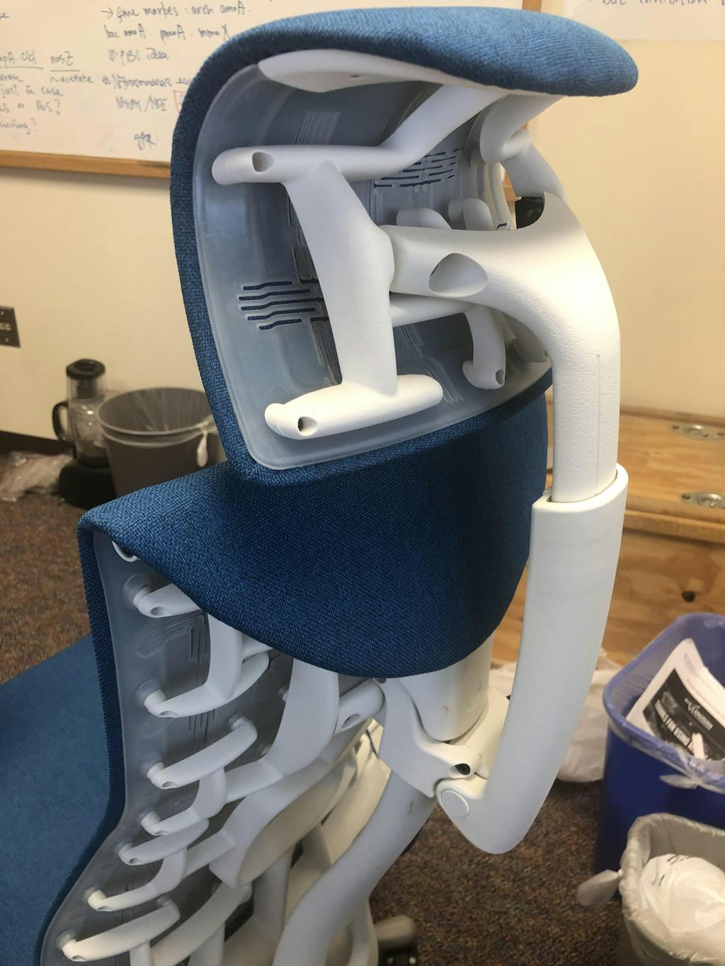 Headrest for Embody Chair Medley Fabric Atlas Headrest