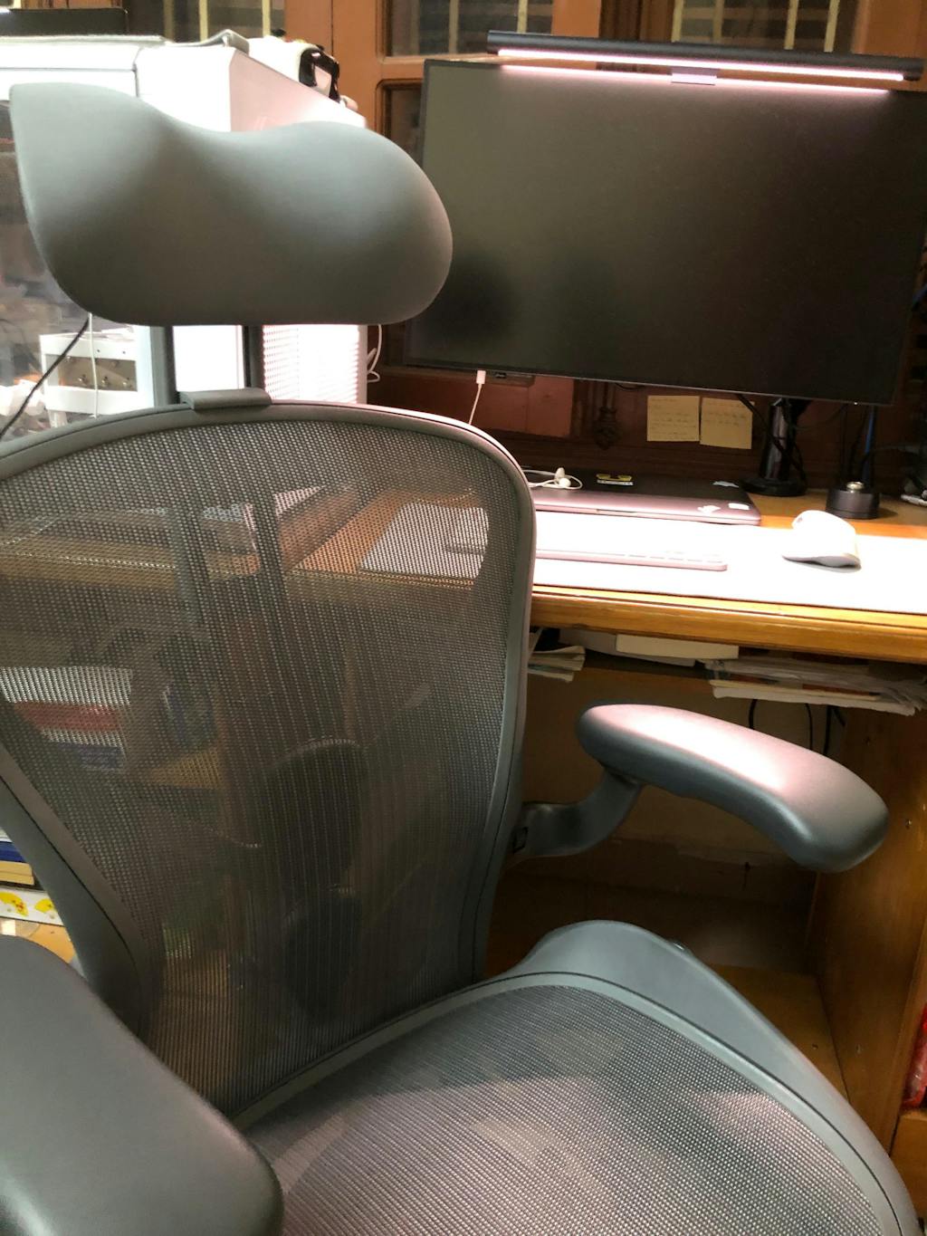 Atlas Cushion Headrest for Herman Miller Aeron Chair