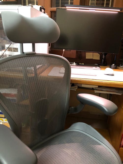 Atlas Cushion Headrest for Herman Miller Aeron Chair