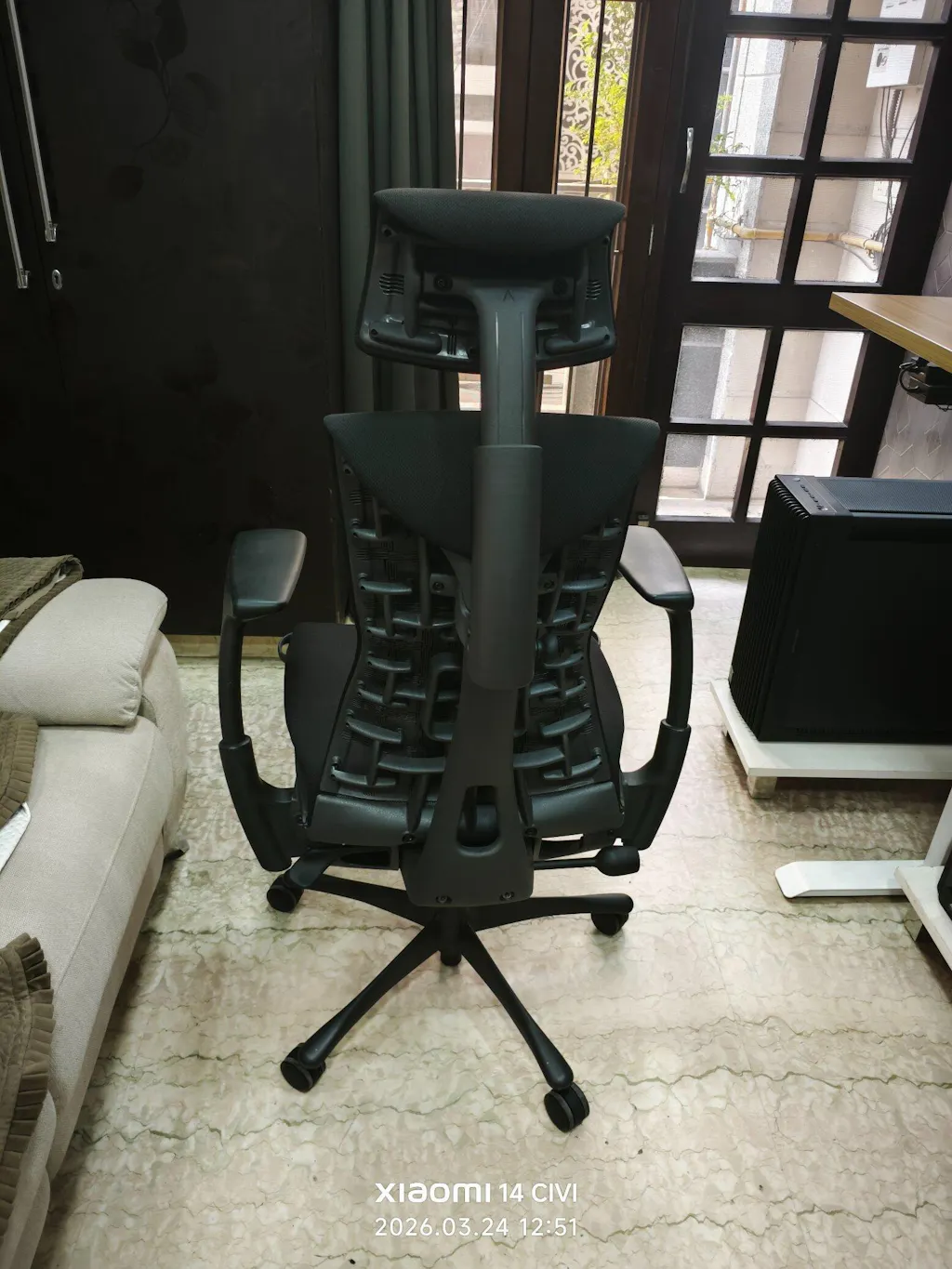 Headrest for Embody Chair - Rhythm Fabric