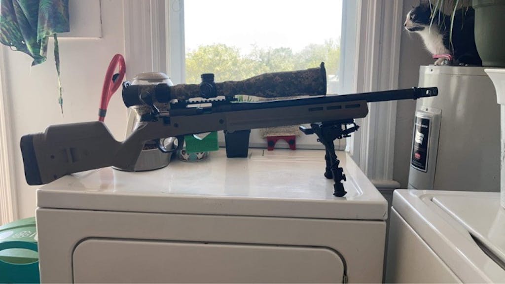 3D Printed Rimfire AICS Mag/Chamber Block (Vudoo, Bergara etc