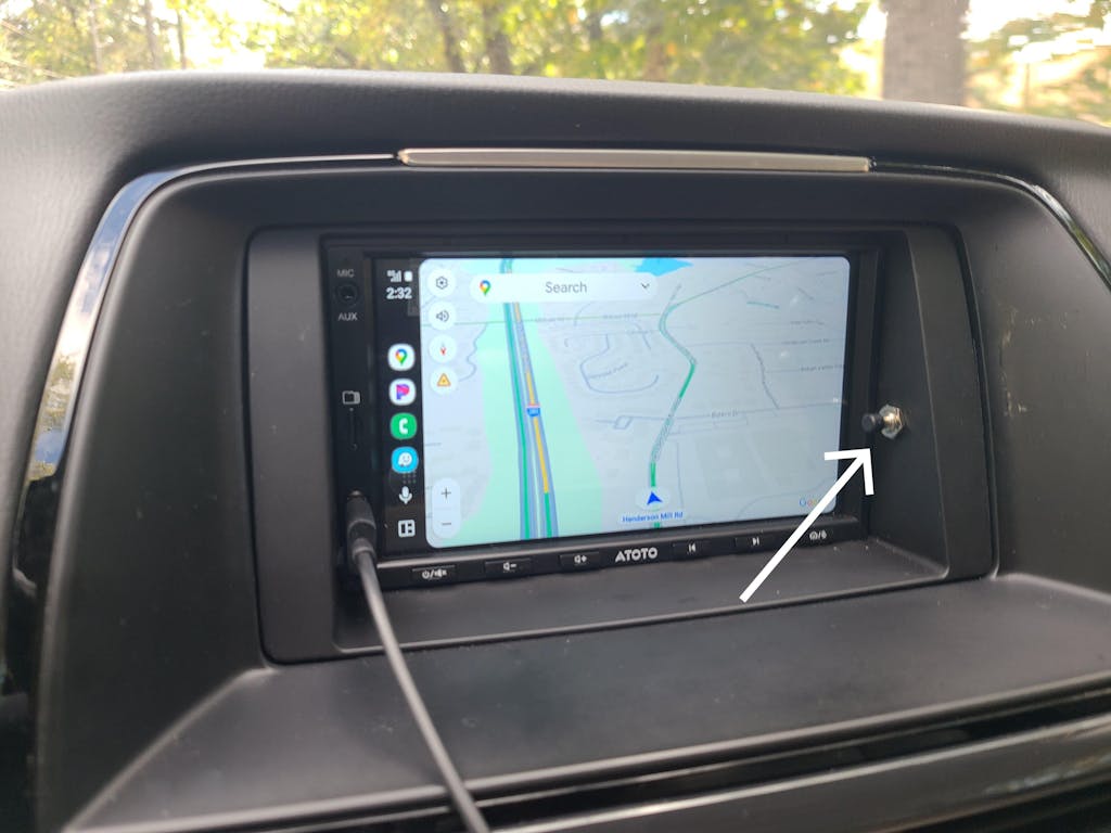 ATOTO A5LG2A7T 7" Double Din Car Stereo, Android, Wireless CarPlay & Android Auto, Bluetooth, GPS Tracking, 2G+32G, Wi-Fi/BT/USB Tethering, 24-Band EQ, FM/AM, TF Card