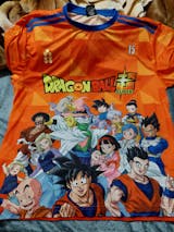 RARE Japan Soccer Jersey Anime 10 Dragon Ball Goku Tsubasa 2018 S,M,L,XL,XXL