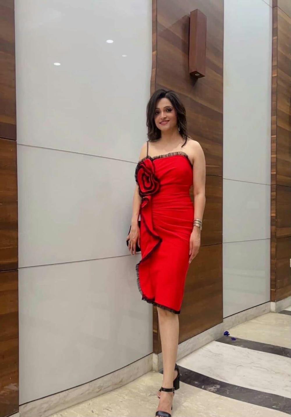 Flora Finesse Red Dress