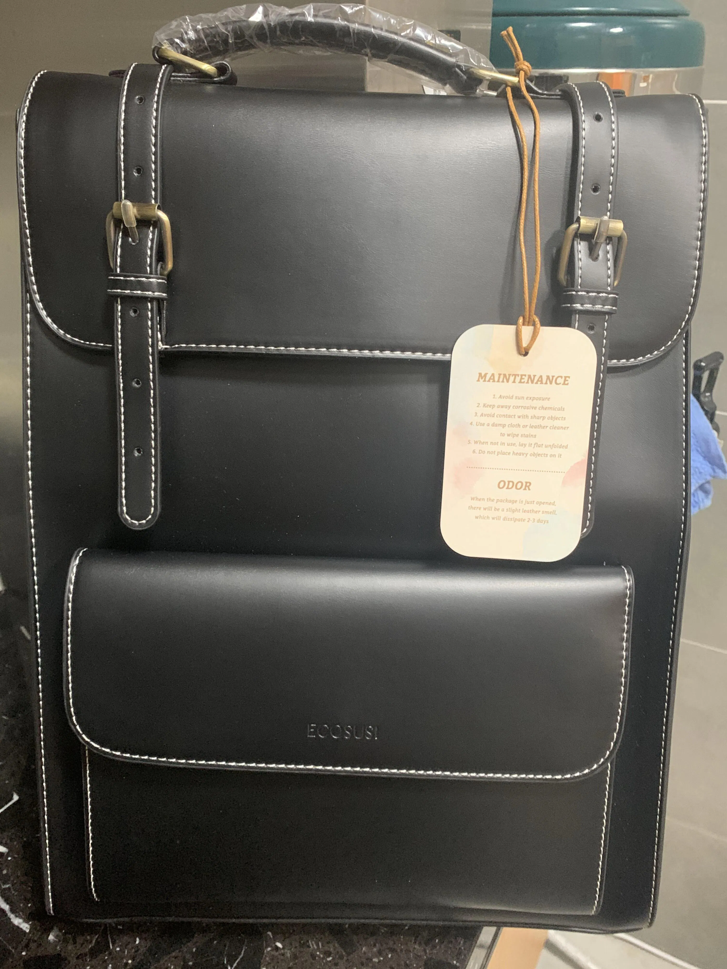 Women's Vintage Backpack for Laptop ECOSUSI AU.ECOSUSI