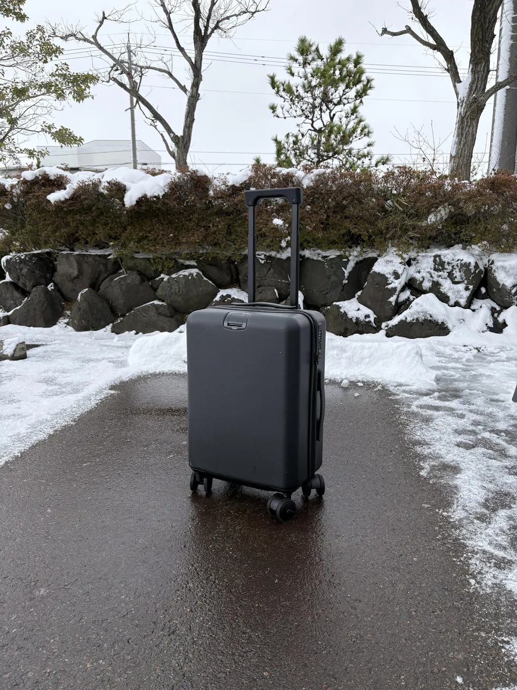 Essential Luxe Suitcase(Dark Blue) (sku: ACTRA1937) | aucentic
