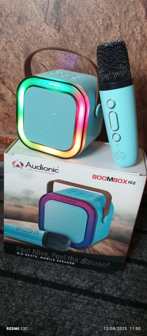 Boom Box 102 Speaker with Mic
