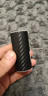 3D Carbon Fiber Car Threshold Protective Film – Matte Black Anti-Scratch Sticker