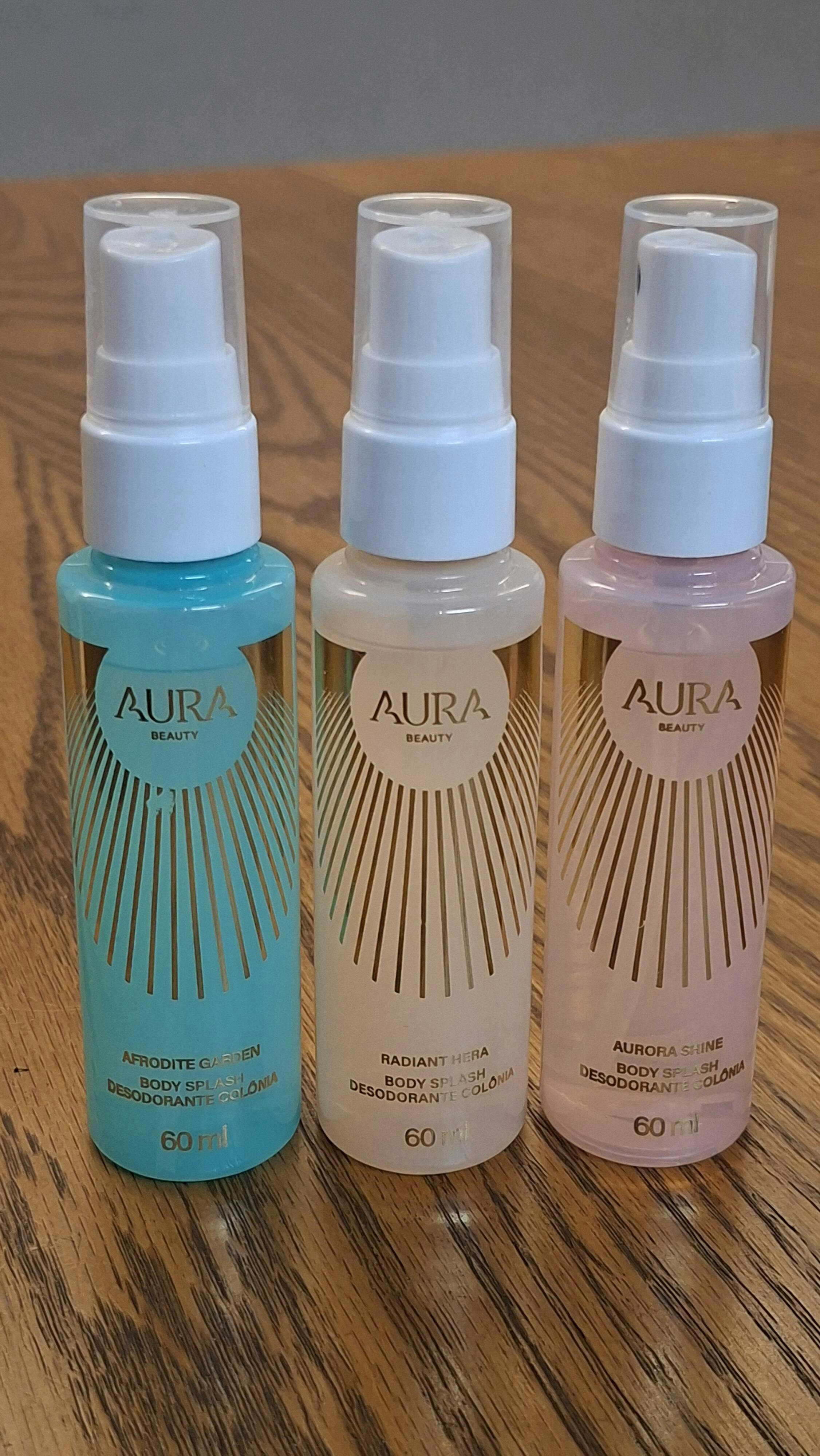 Kit Mini Trilogia das Deusas 3x60ml – AURA Beauty Club