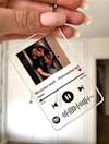 Custom Spotify Keyholder – Your Song & Photo Gift