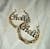 Bamboo Loop Name Earings