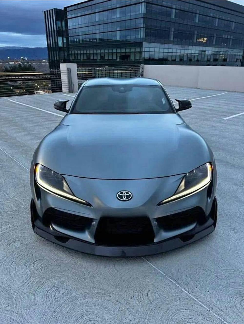 Toyota A90 GR Supra - AG Style Carbon Fiber Front Lip