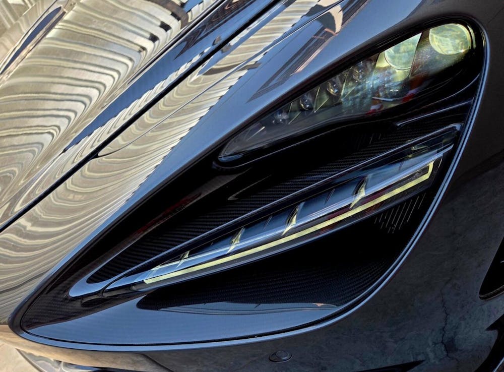 McLaren 720S / 750S / 765LT - Carbon Fiber Headlight Trim Replacements