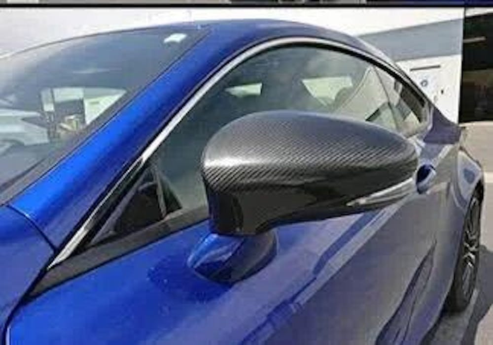 Lexus CT/ES/GS/LS/RC/RC F 2014–2019 – Carbon Fiber Mirror Caps