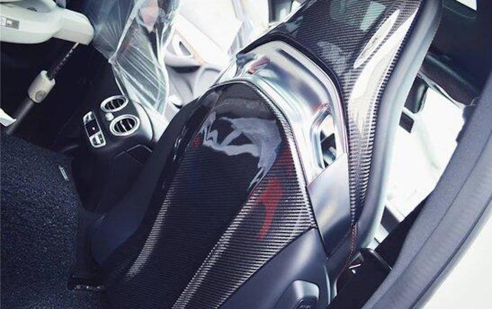 Mercedes Benz W205 C63 & C43 / A45 / CLA 45 - Carbon Fiber Seat Back Covers